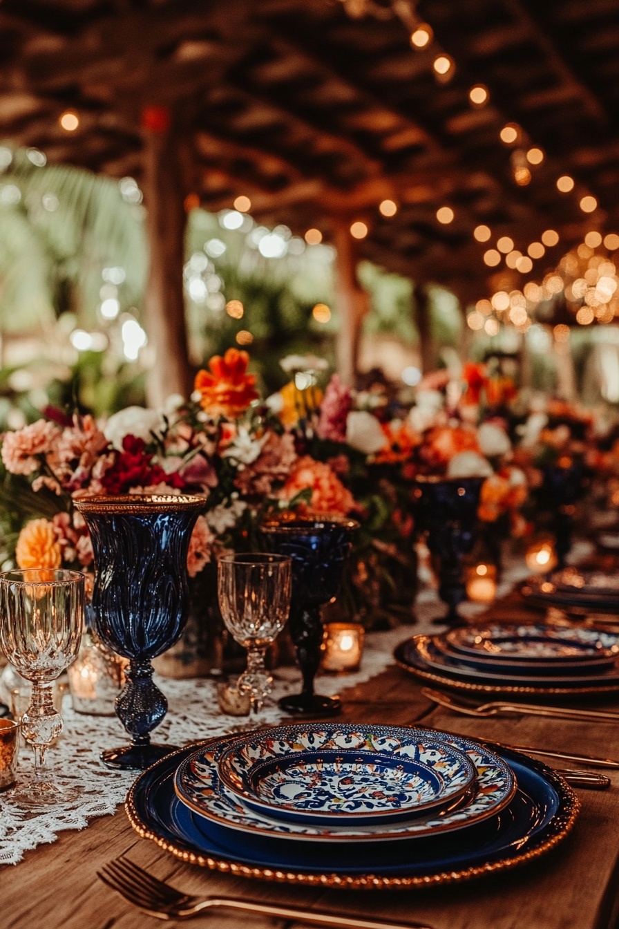 Hand-Painted Dinnerware
