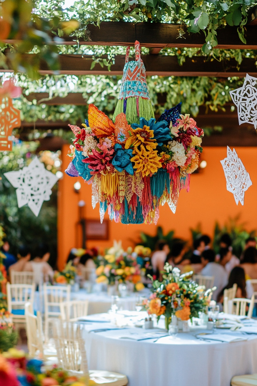 Pinata-Inspired Hanging Installation