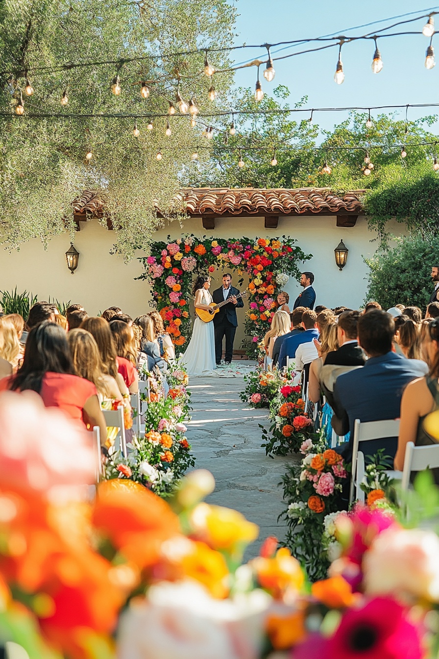 Spanish-Inspired Wedding Ceremony