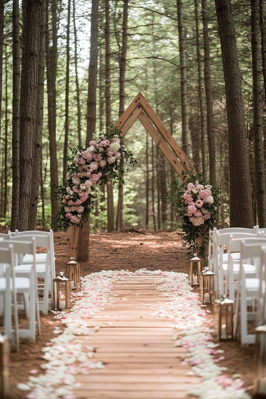Wedding Aisle Decoration Ideas 22
