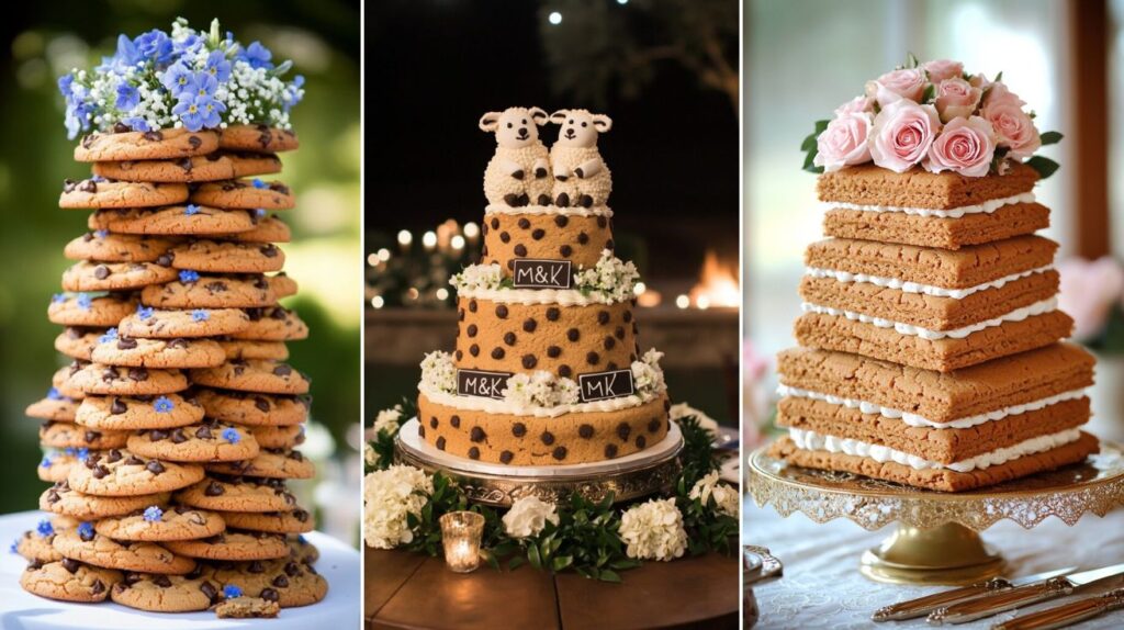 16 Wedding Cake Alternatives (Featuring Gorgeous Cookie Towers!)