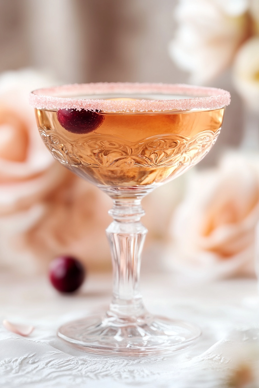  Cranberry Rose Martini