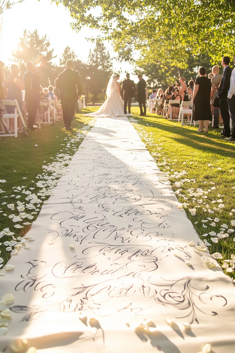 Handwritten Calligraphy Aisle