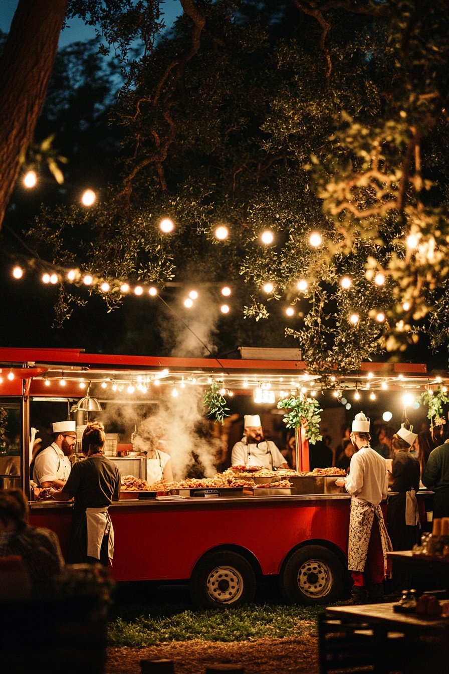 Food Truck at Your Wedding Reception