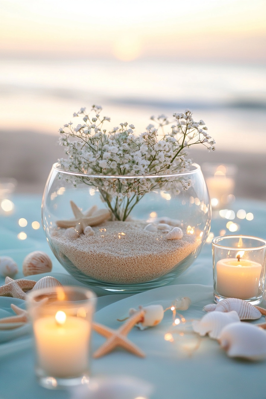 Beachy Chic Centerpiece
