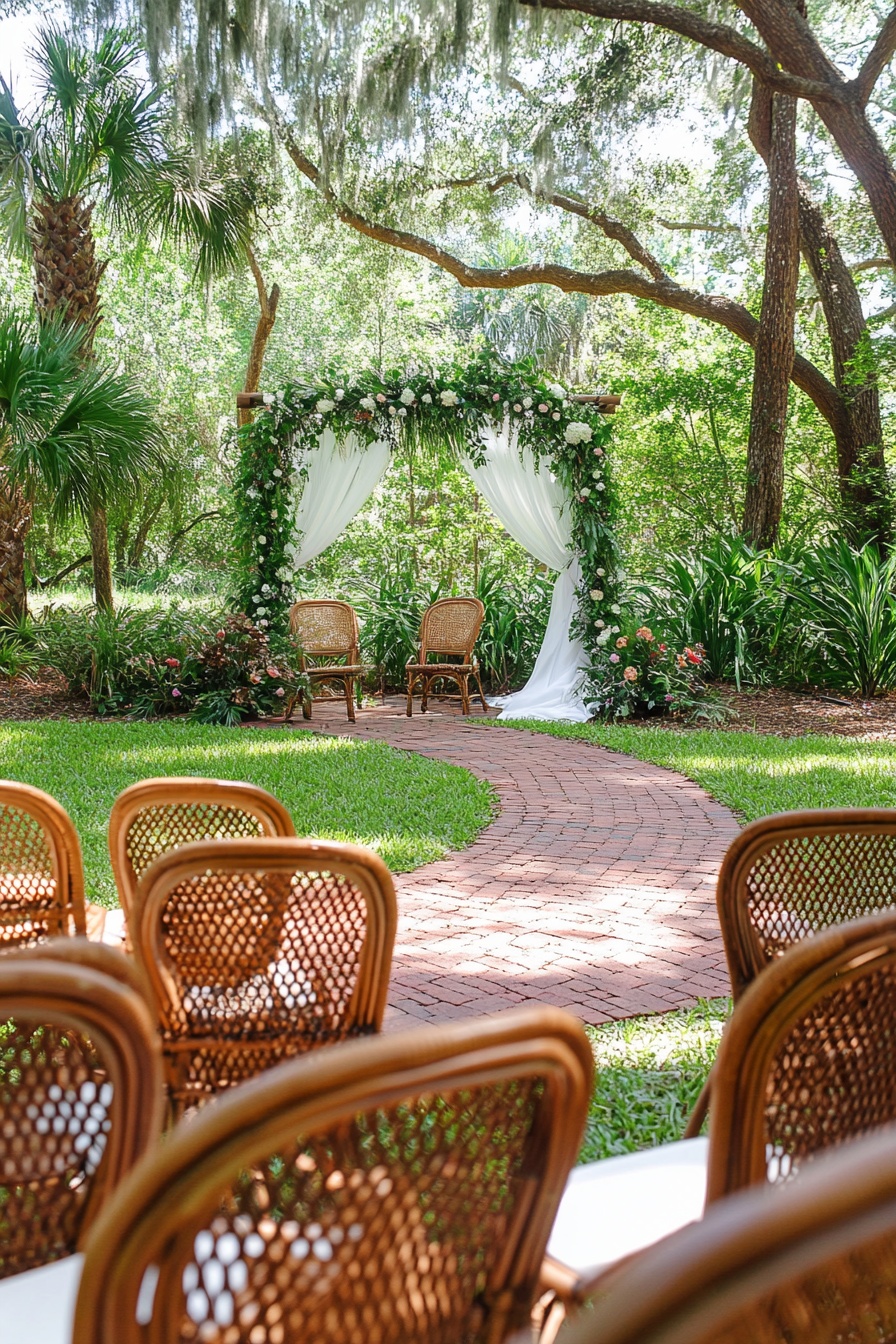 Garden Arch for Your Engagement Ceremony