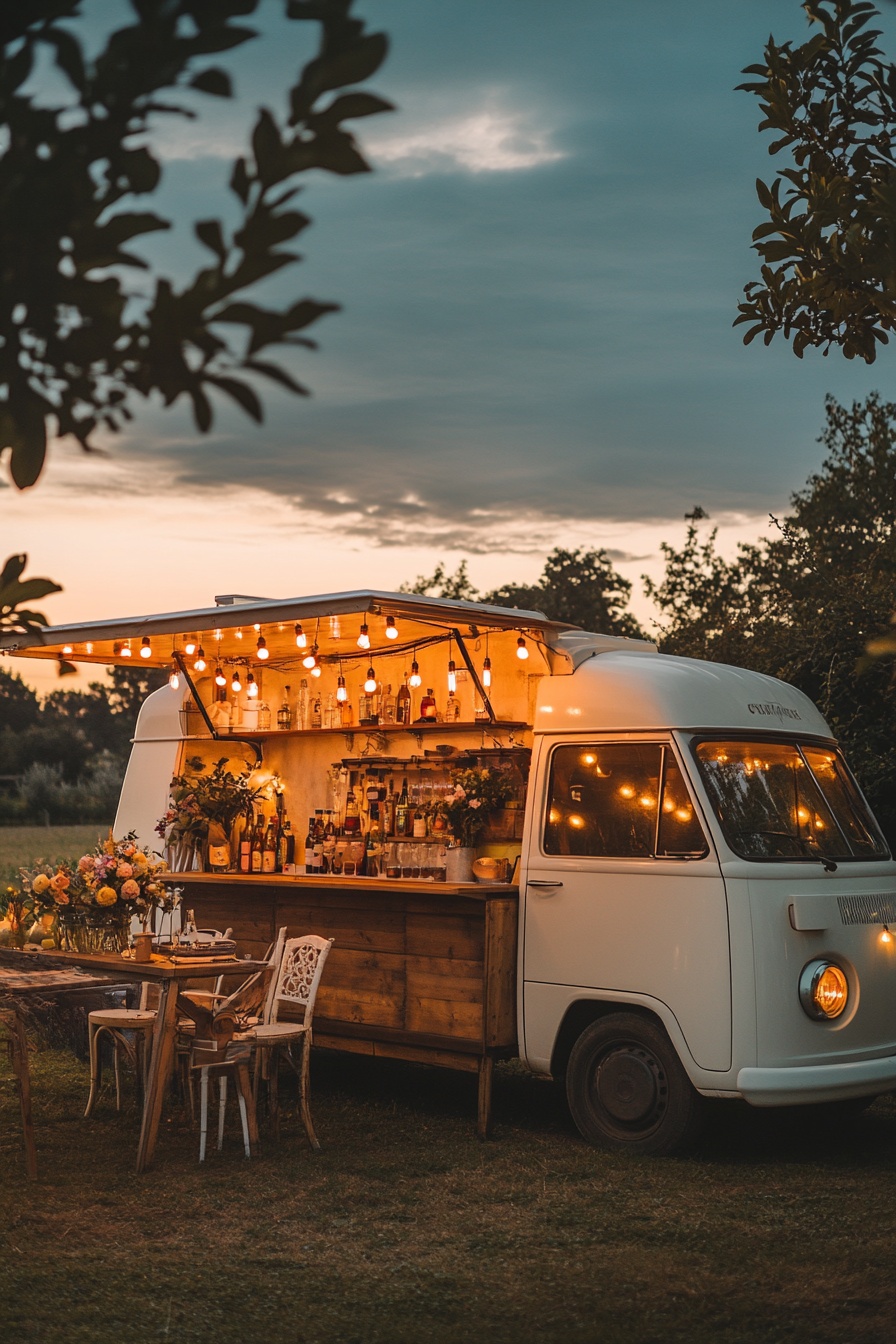 Bring the Bar to You with a Retro Van Setup