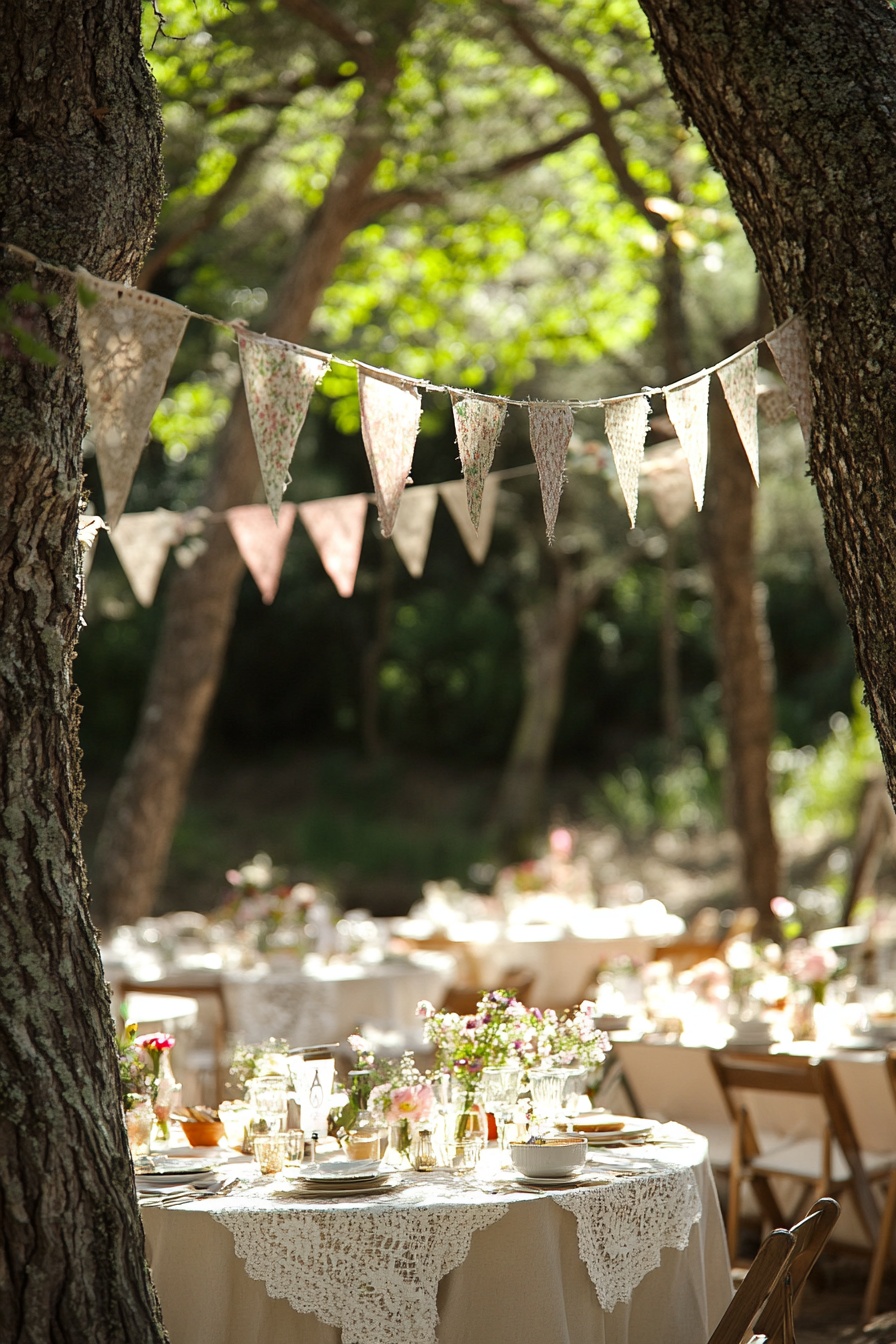 Boho Celebration Under the Trees
