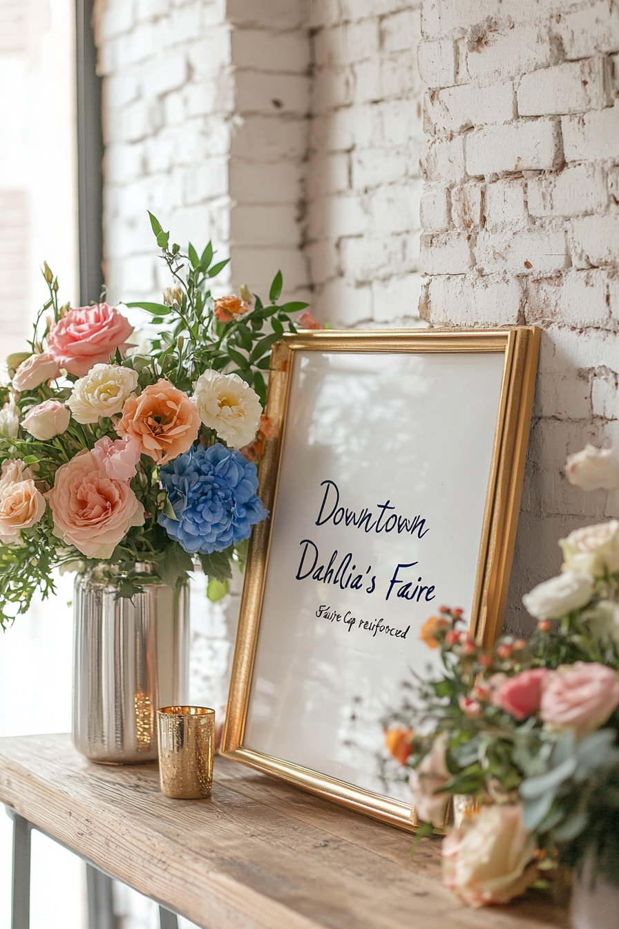 Dollar Tree Floral and Signage