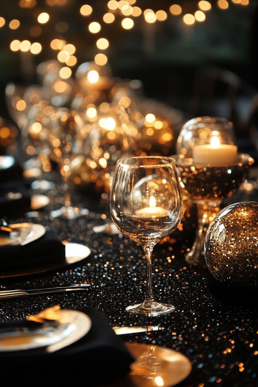 Glimmering Dinner Table
