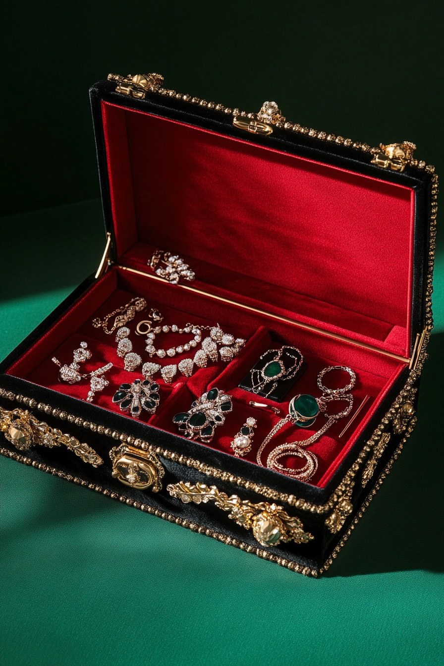 12. Victorian-Inspired Gothic Jewelry Collection
