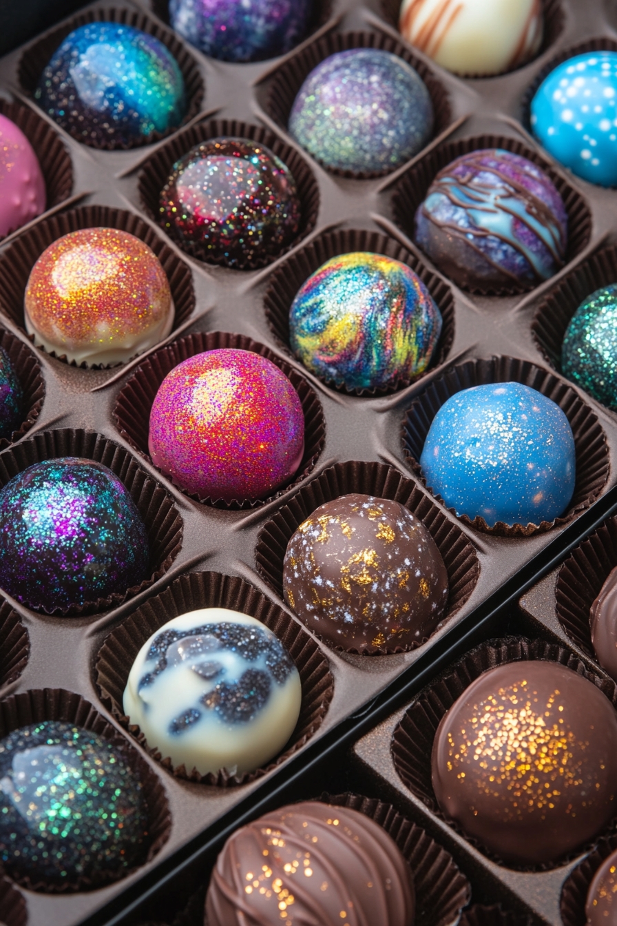Indulge in Galaxy-Inspired Truffles