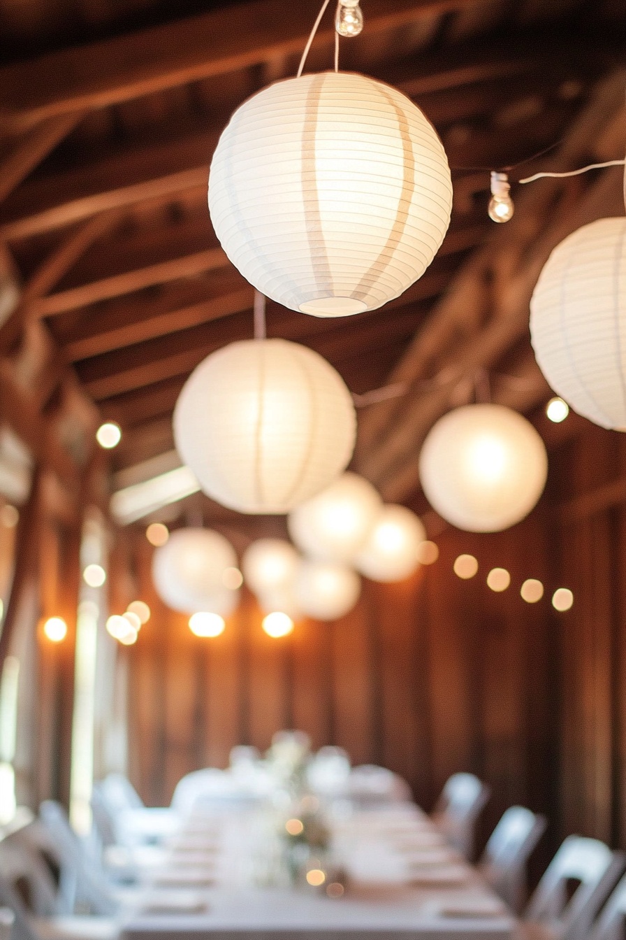 Floating Paper Lanterns