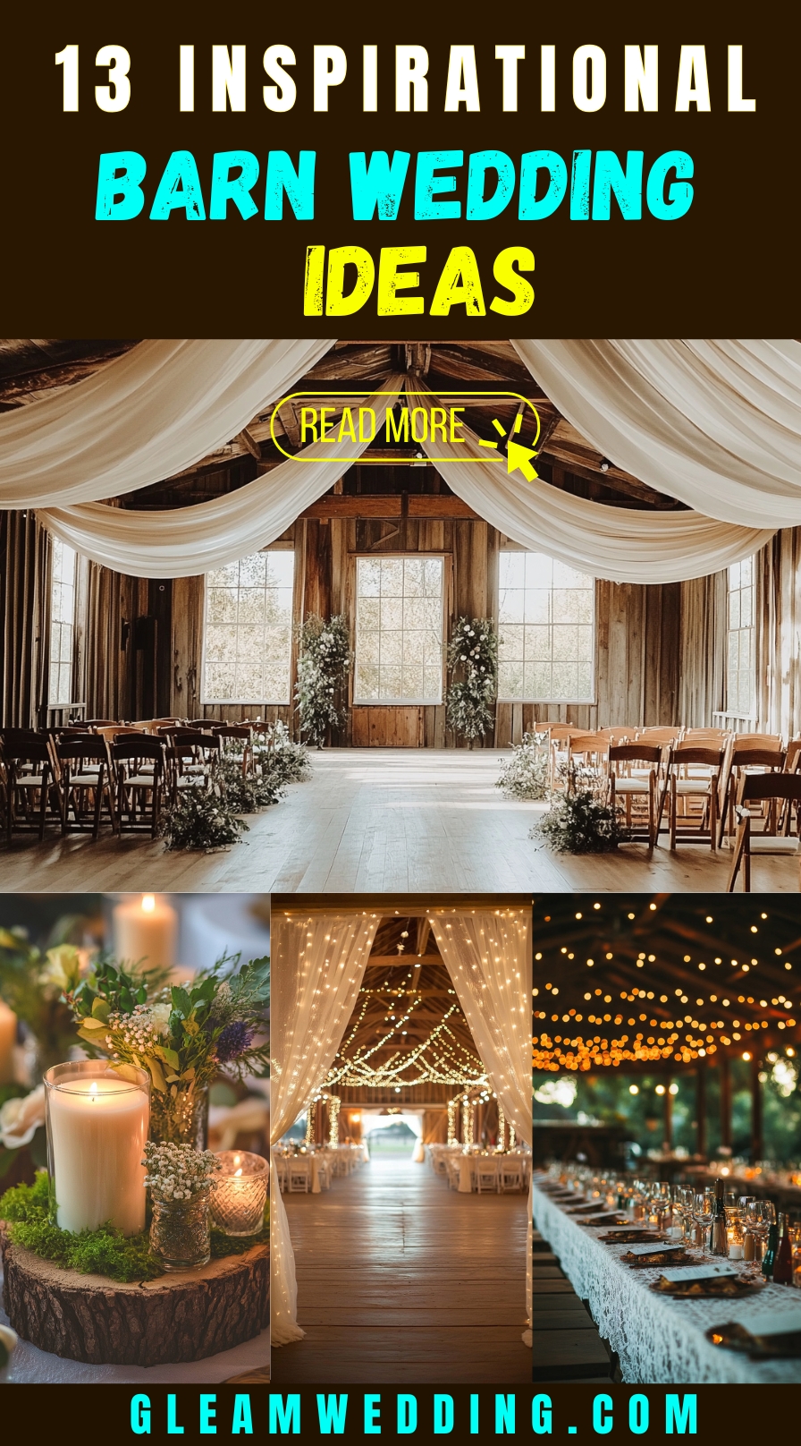 13 Barn Wedding Ideas