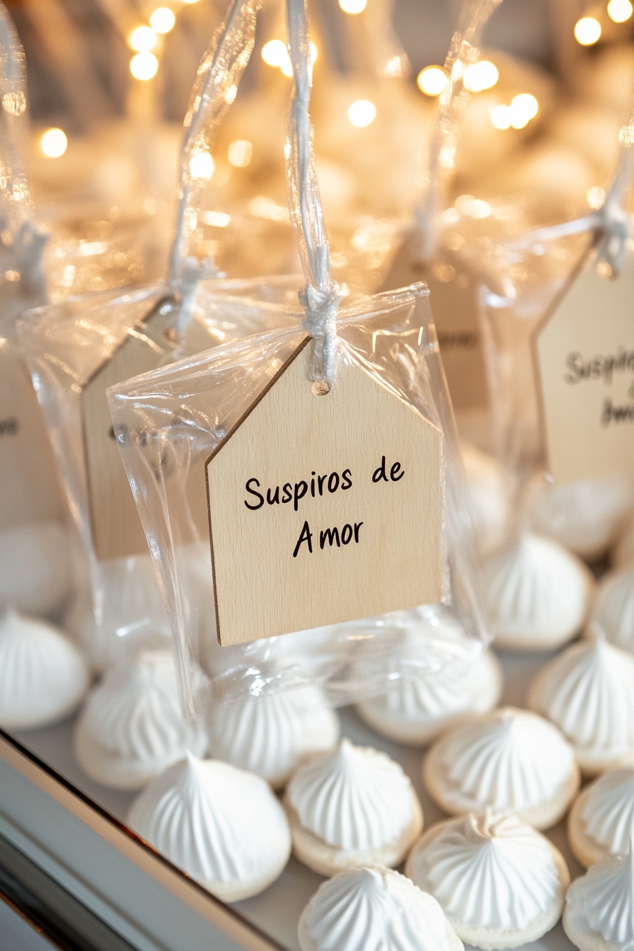 Meringue Treats Wrapped