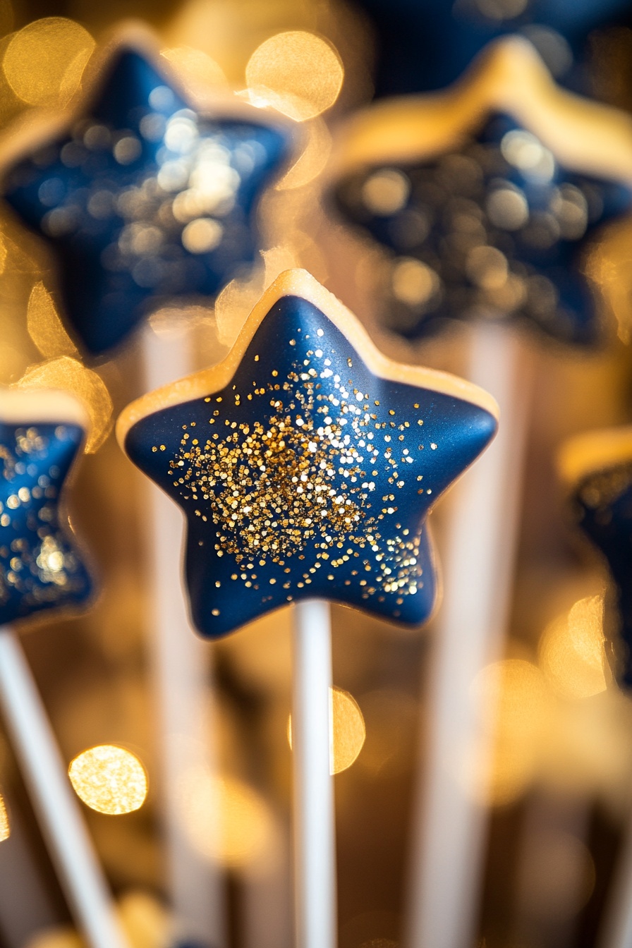 Wedding with Starry Cake Pops