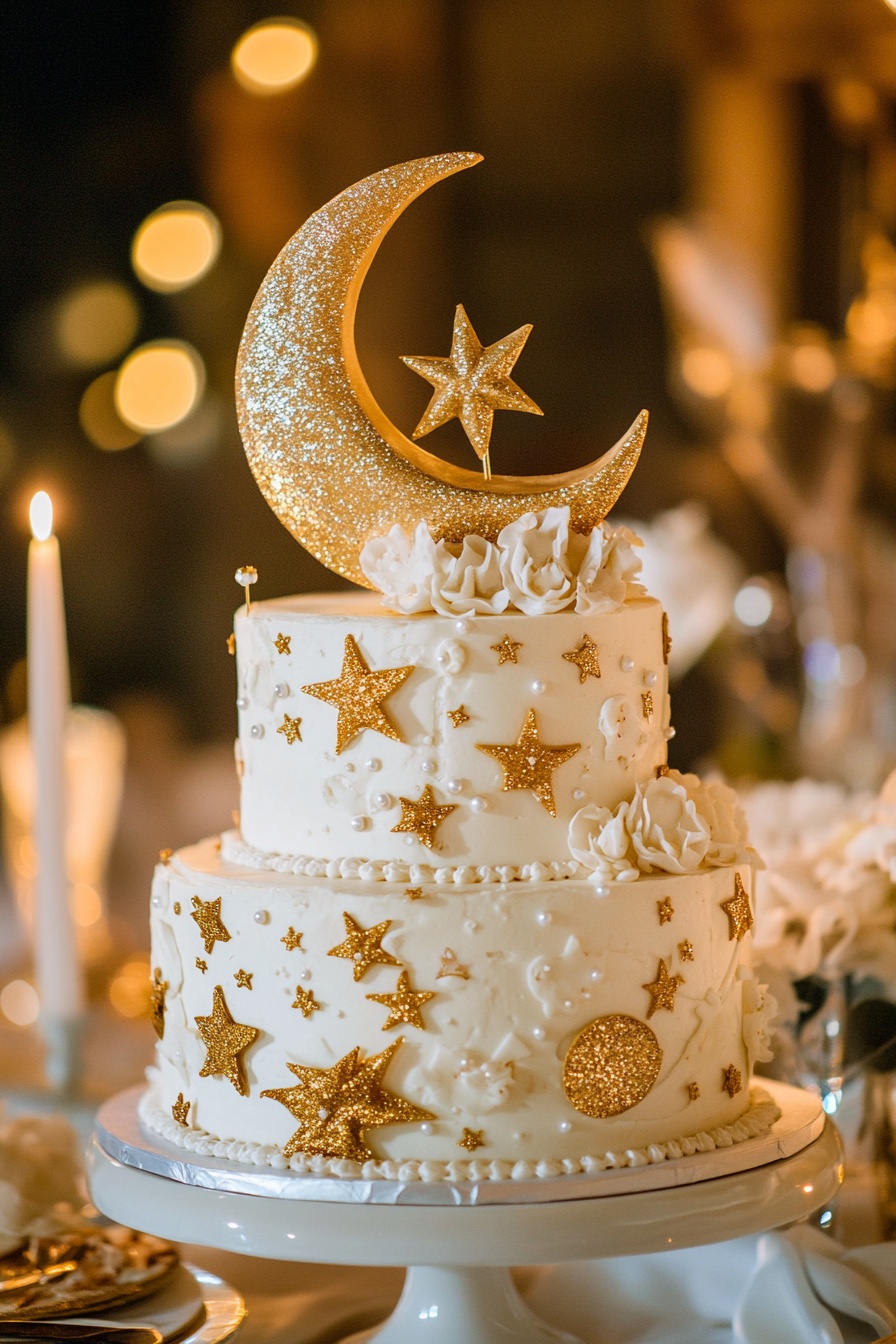 Wedding Cake for a Cosmic Fairytale