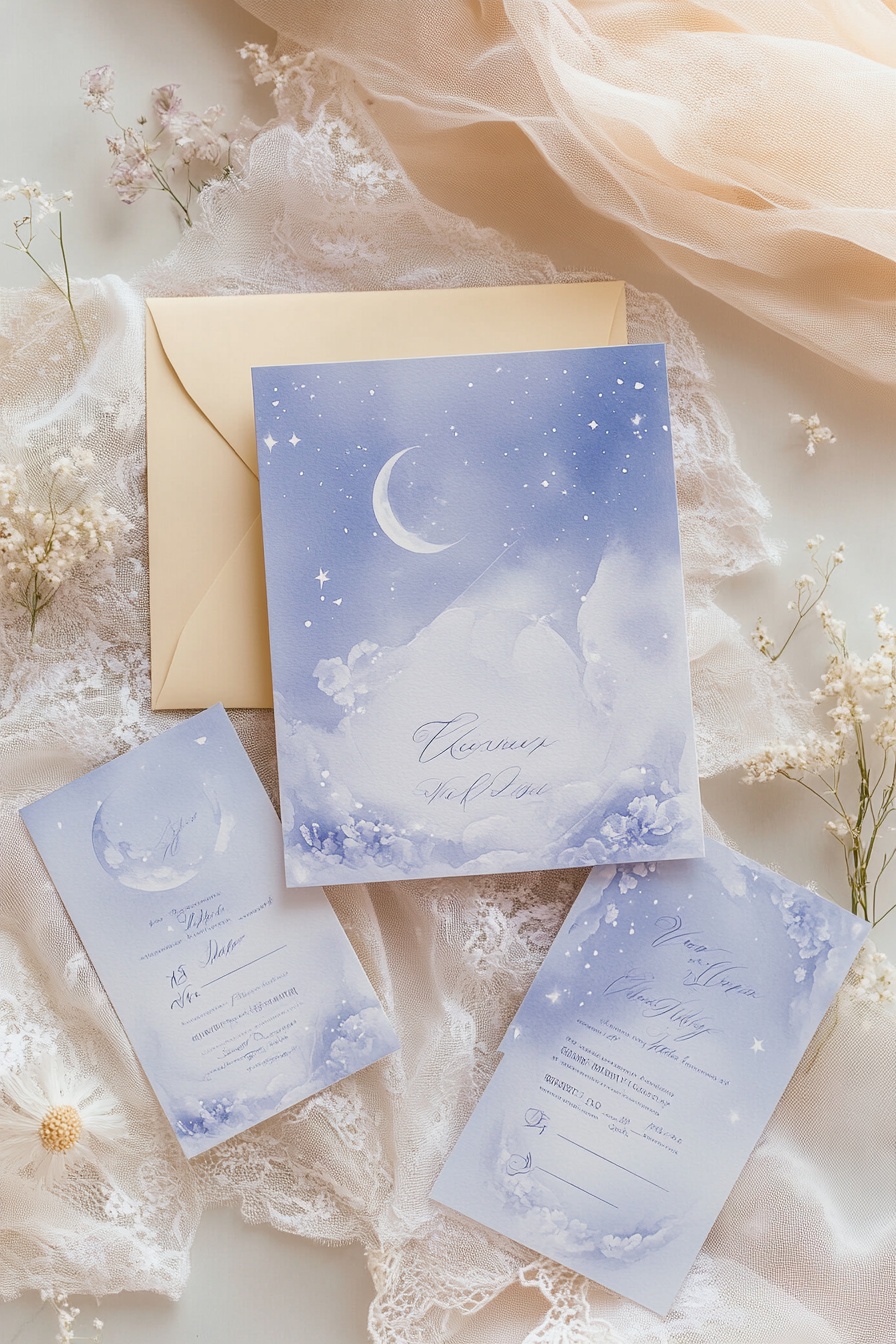 Wedding with Dreamy Invitations