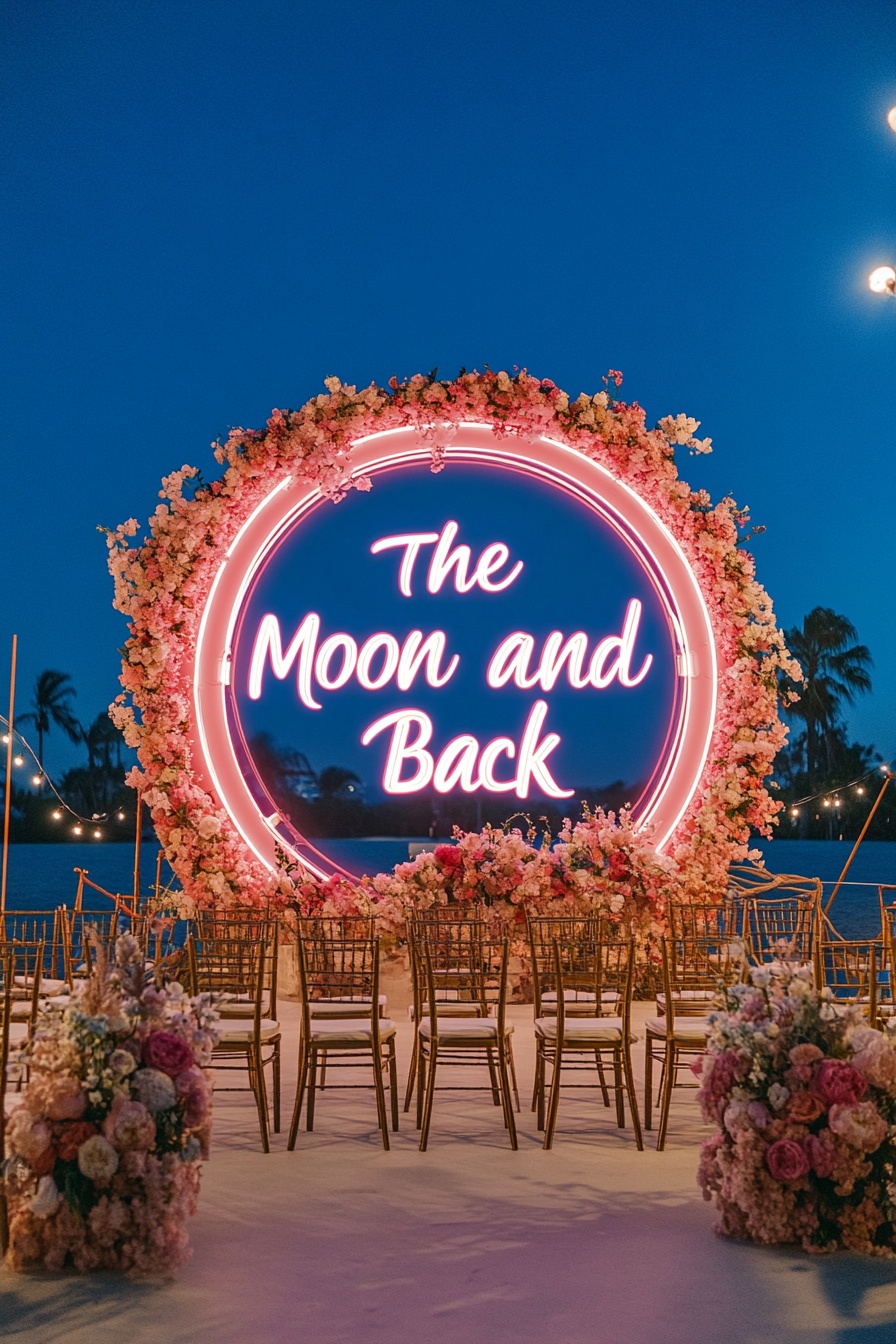 Magical Celestial Wedding Under the Stars