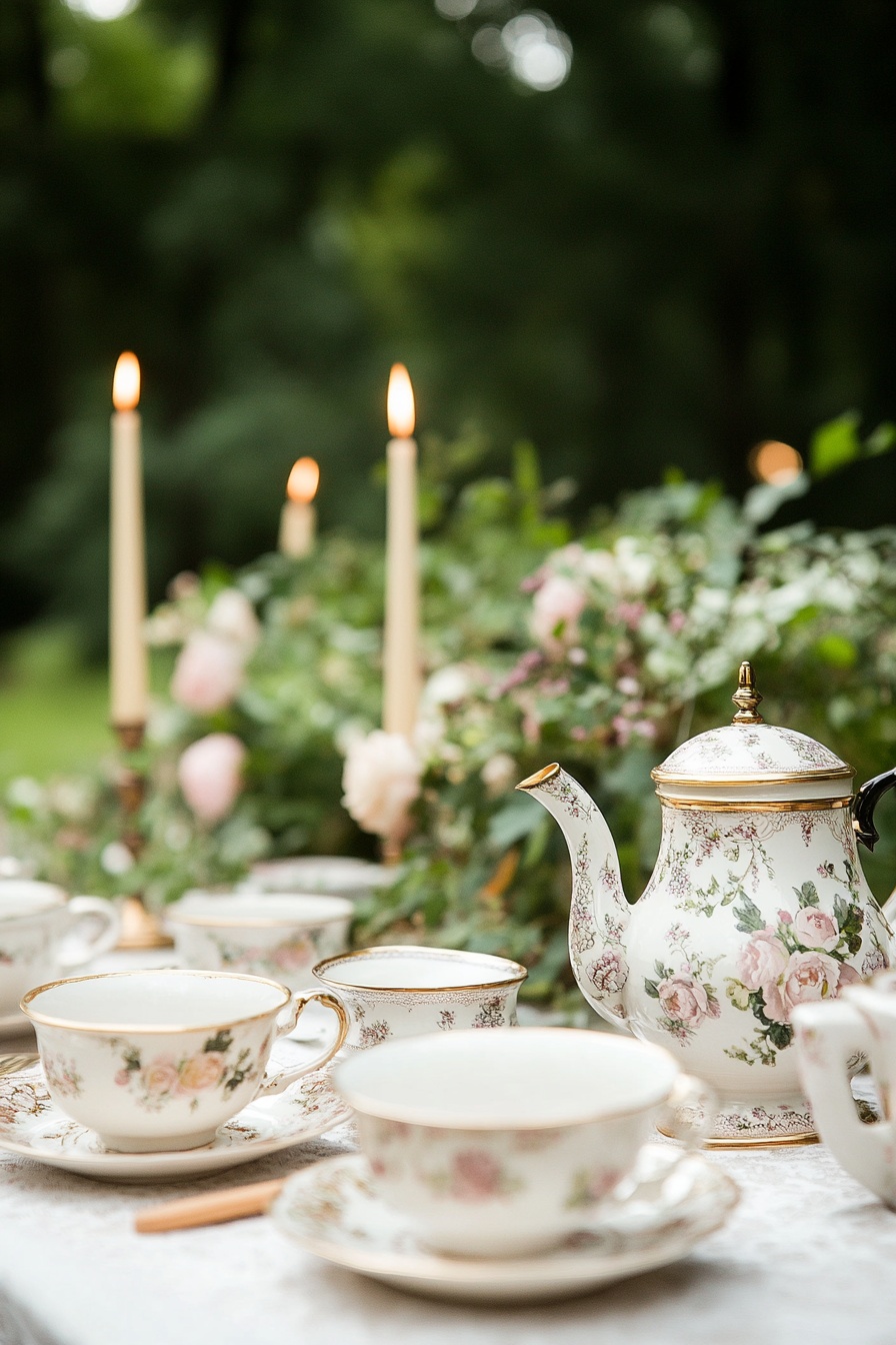 Tea Time Under the Canopy of Nature