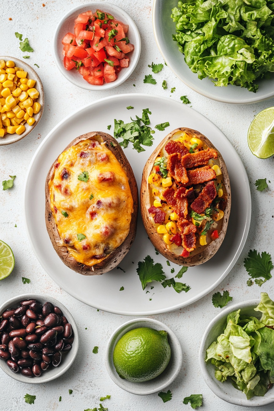 Perfect Loaded Baked Potatoes