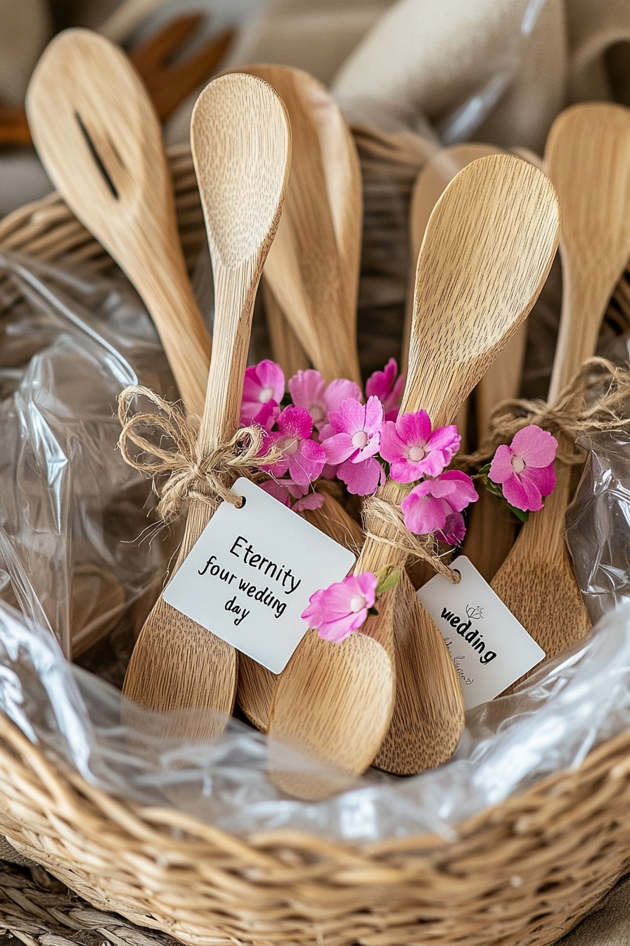  Wooden Spoon Wedding Favors