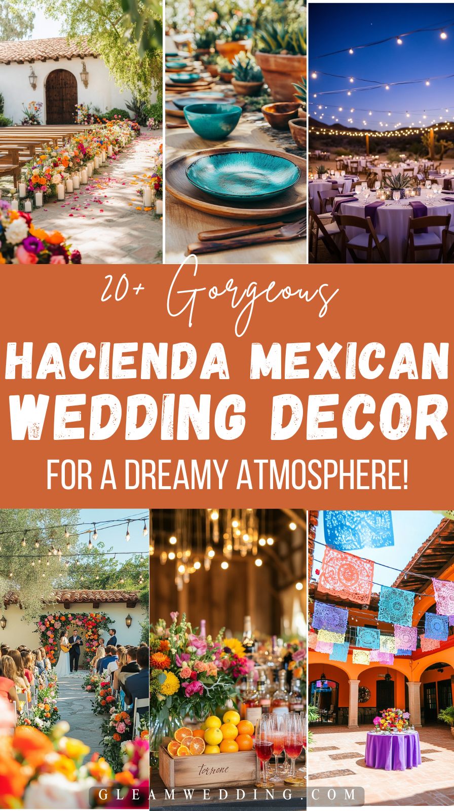 Hacienda Modern Mexican Wedding Ideas