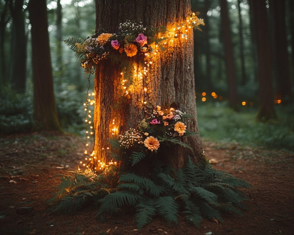 Glowing Tree Decor