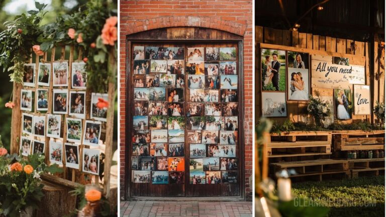 12 Wedding Photo Display Ideas
