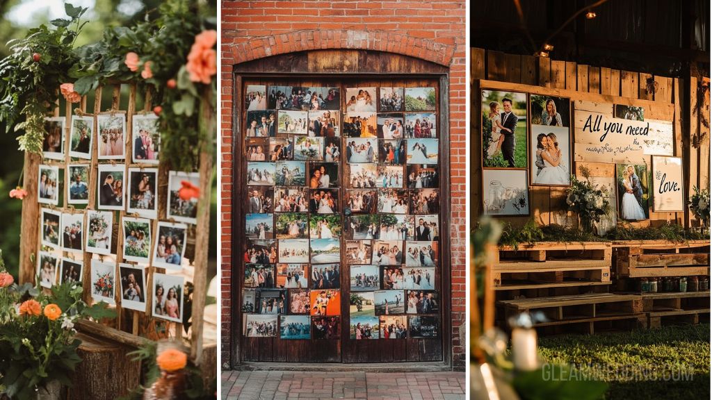 12 Wedding Photo Display Ideas