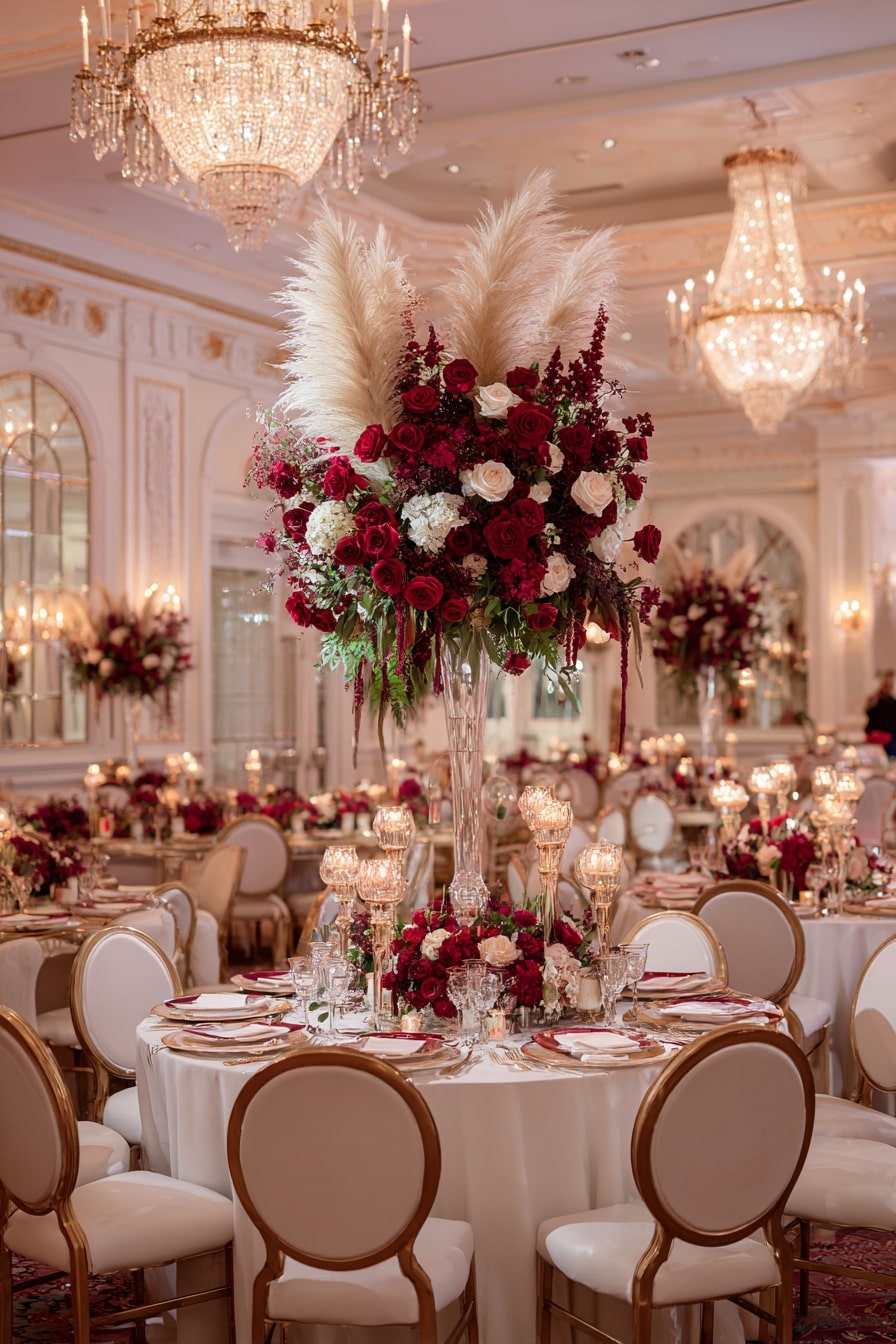 Pampas Grass for Regal Drama
