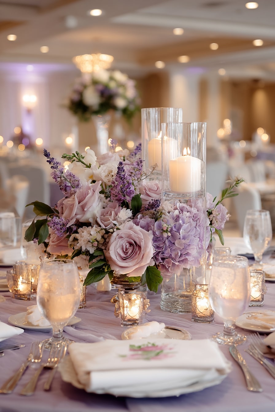 Glass Candleholders for Elegant Glow
