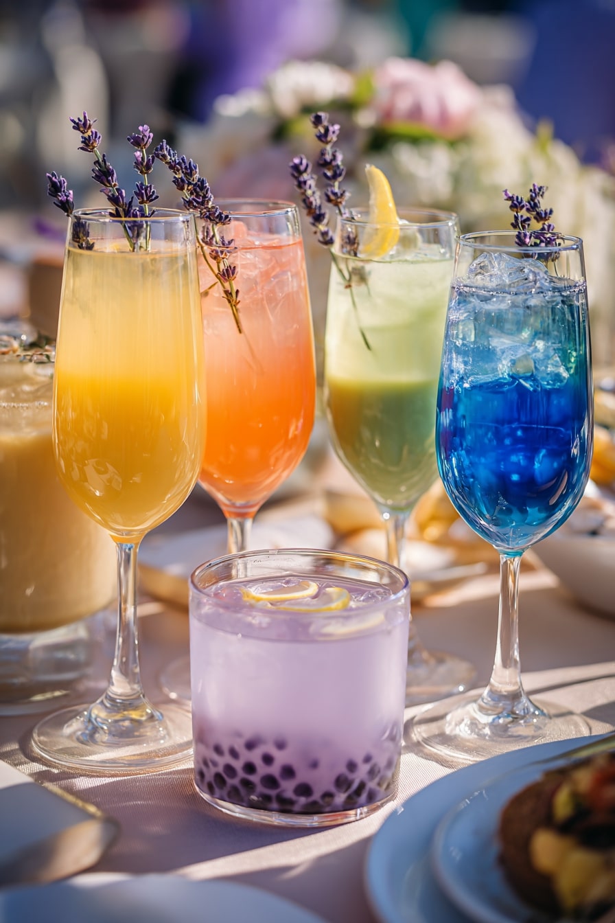Lavender Sprigs for Whimsical Color Play