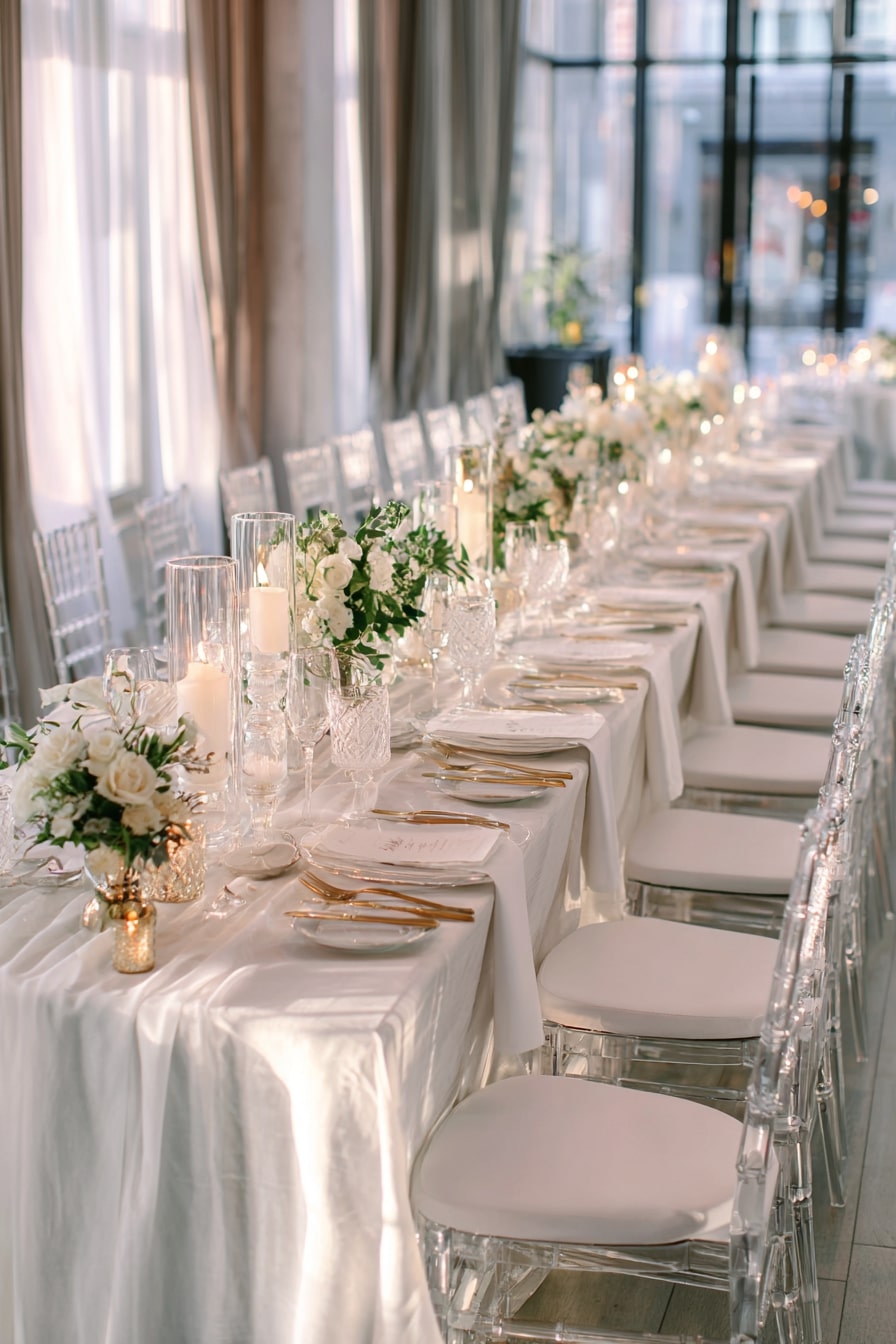 White Florals for an Airy Luxe Look