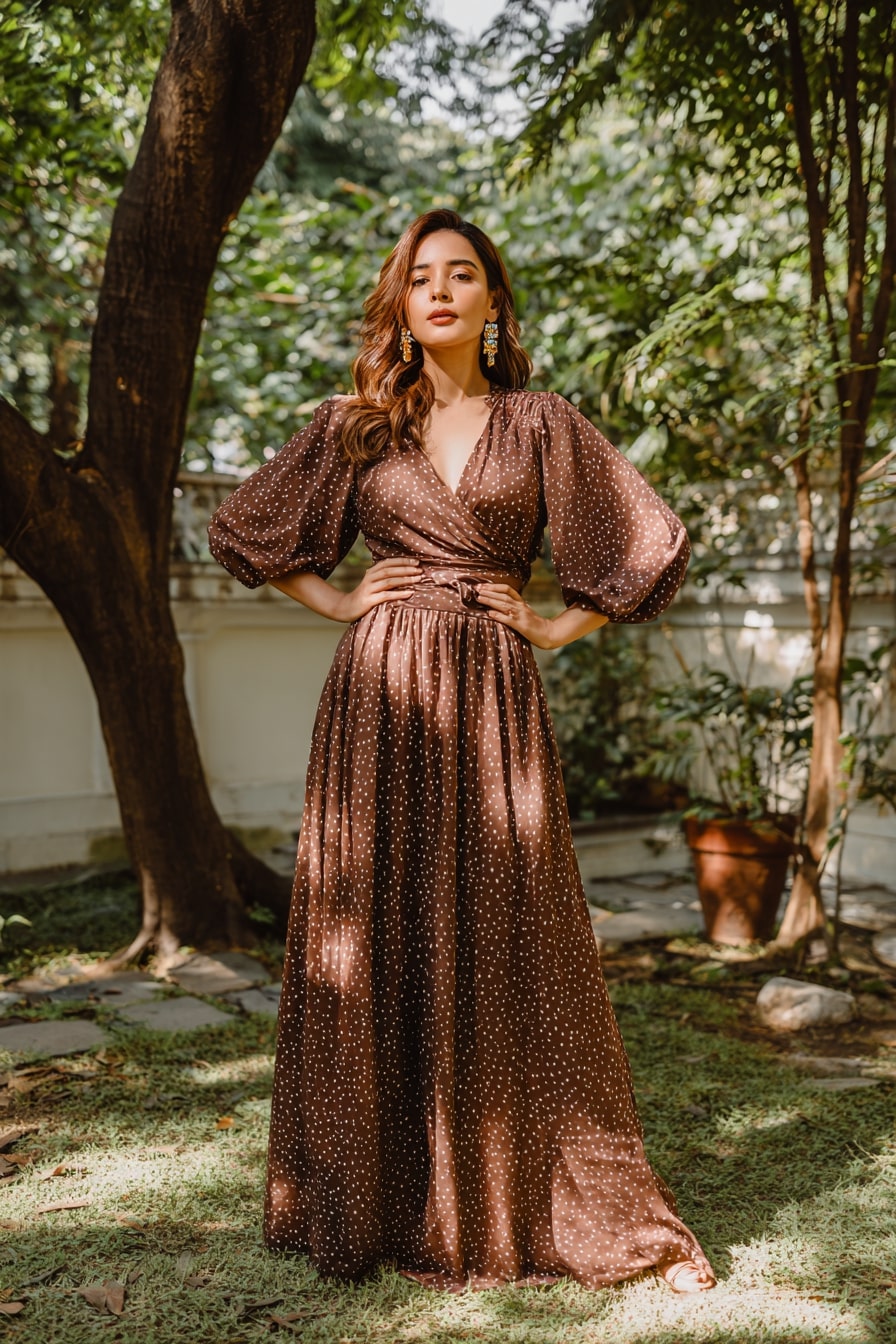 Cocoa and Puff Sleeves