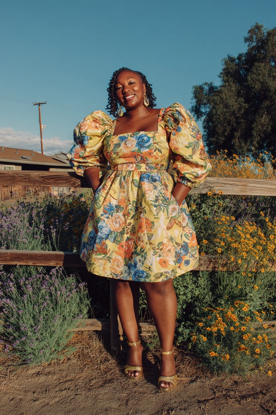 Florals on a Sunshine Base