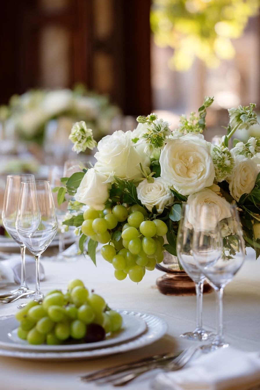 Tuck Fresh Grapes into Florals