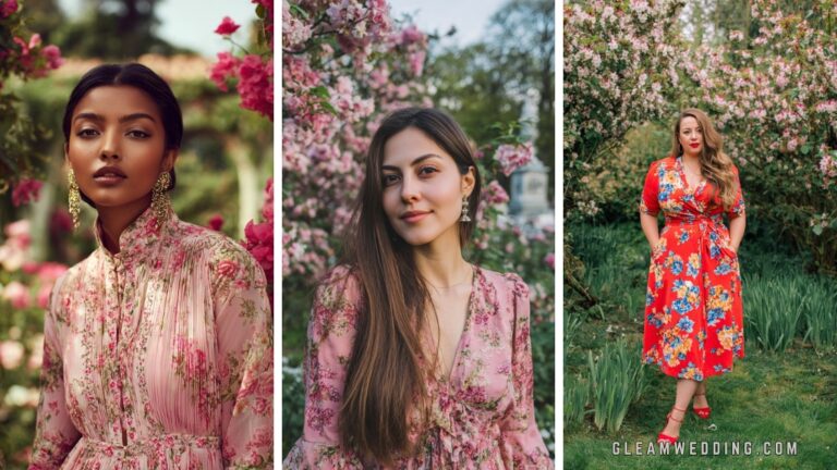 18 Floral Wedding Guest Dress Ideas