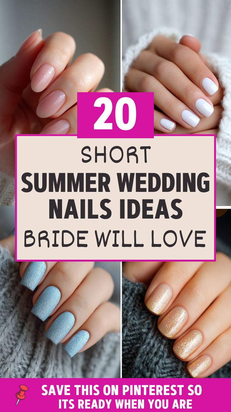 20 Of The Best Summer Wedding Nail Ideas Every Modern Bride Will Love